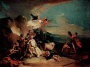 Giovanni Battista Tiepolo Der Raub der Europa oil painting on canvas